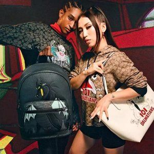 COACH®  Disney X Coach West Backpack With Maleficent Dragon Motif